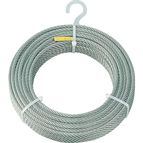 TRUSCO ステンレスワイヤロープ Φ5.0mmX10m_