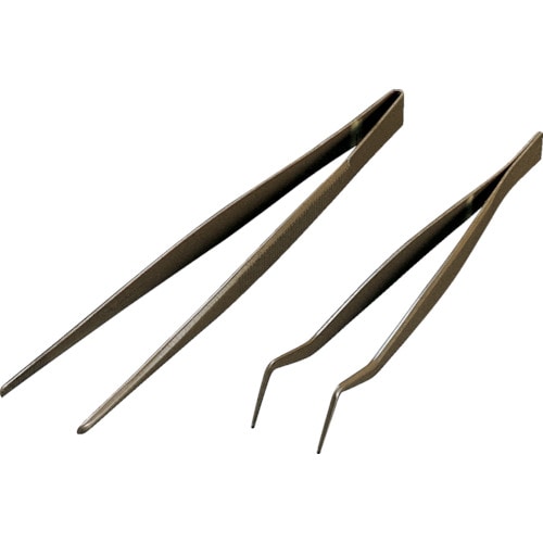 フロンケミカル　フッ素樹脂コーティングピンセット　１８０ｍｍ　膜厚約５０μ＿