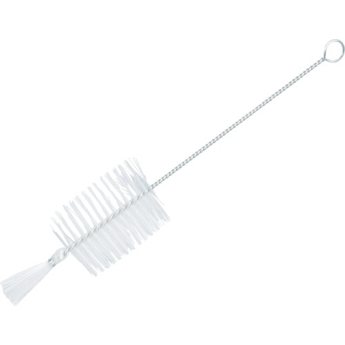 ＴＲＵＳＣＯ　理化学ブラシ　試験管用　ナイロン毛　ステンレス柄　５本入り＿