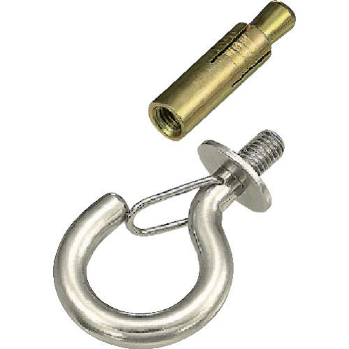 水本 ステンレスボルトフック(ブネジ)(カットアンカー付)フックの長さ40mm_