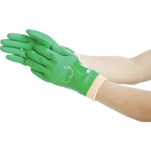 ショーワ　まとめ買い　簡易包装グリーンジャージ　Ｍサイズ　１０双入＿