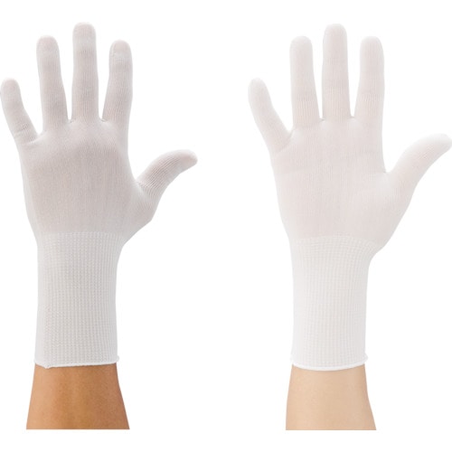 マックス　快適インナー手袋（ロング）／Ｍサイズ　（１０双入）＿