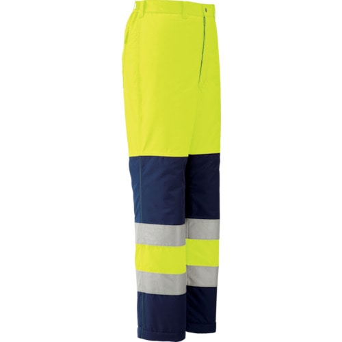 ミドリ安全　高視認性　防水帯電防止防寒スラックス　イエロー　ＬＬ＿