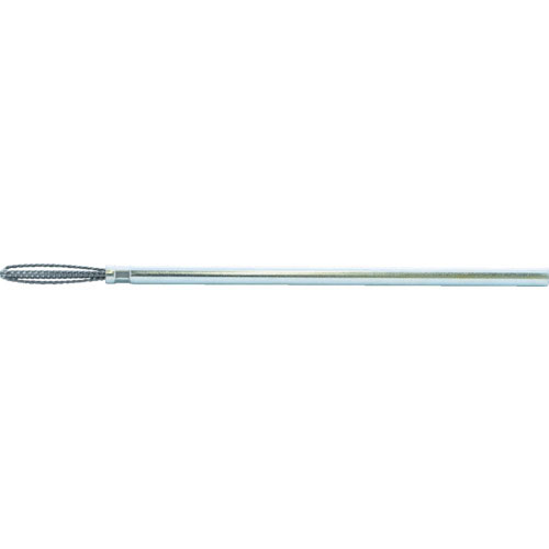 ＴＲＵＳＣＯ　軸付バリ取り先端工具　バリーマー　交差穴用１５０ｍｍ　ファイ５＿
