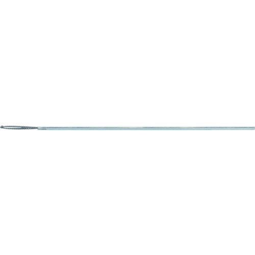 ＴＲＵＳＣＯ　軸付バリ取り先端工具　バリーマー　止まり穴用２５０ｍｍ　ファイ３＿