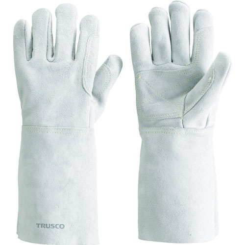 ＴＲＵＳＣＯ　ケブラー糸使用溶接手袋　５本指　裏綿付＿