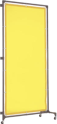 ＴＲＵＳＣＯ　溶接遮光フェンス　１０２０型接続　黄＿