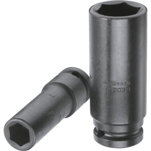 GEDORE インパクト用ソケット(6角)ロング 1/2 mm 22mm_