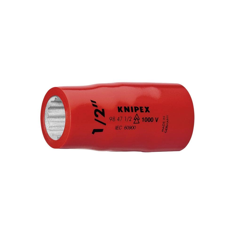 ＫＮＩＰＥＸ　１０００Ｖ　１／２差込　インチサイズ　絶縁ソケット　７／８　９８４７－７／８