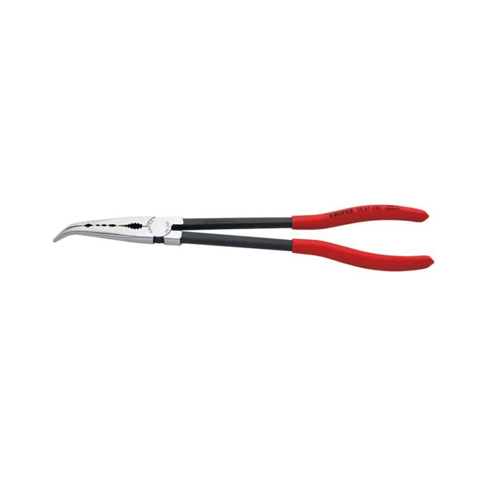 KNIPEX ロングリーチ ベントニードルノーズプライヤー 280mm 2881-280
