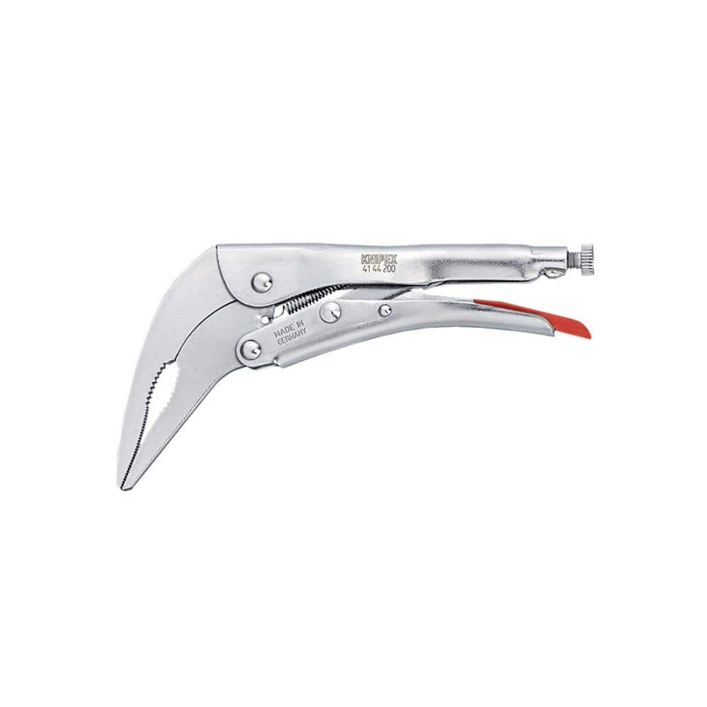 KNIPEX(クニペックス) 70°先端先曲 グリッププライヤー 200mm 4144-200