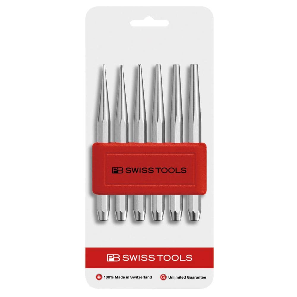 PB SWISS TOOLS テーパーピンポンチセット ホルダー付735BCN