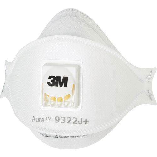 3M Aura 使い捨て式防じんマスク 9322J+ DS2 個装タイプ_