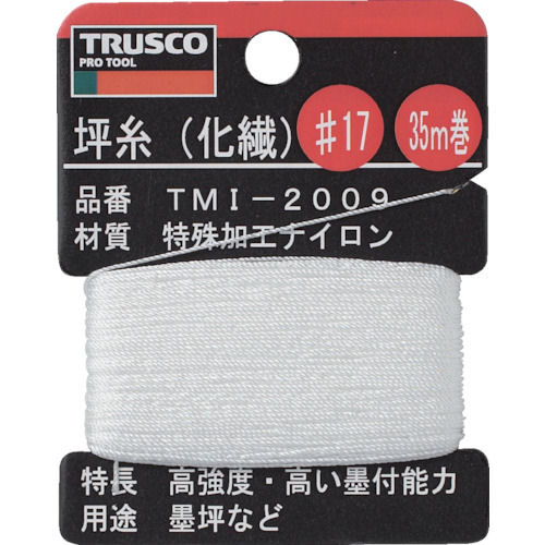 ＴＲＵＳＣＯ　坪糸（化繊）　＃１７　３５ｍ巻＿