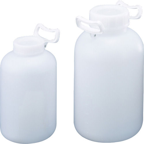 サンプラ　ＰＥ取手付広口瓶　１０Ｌ＿