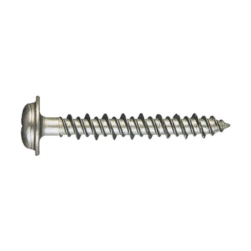 TRUSCO Pレスアンカー 座なべ頭 スチール 4X25 42本入_