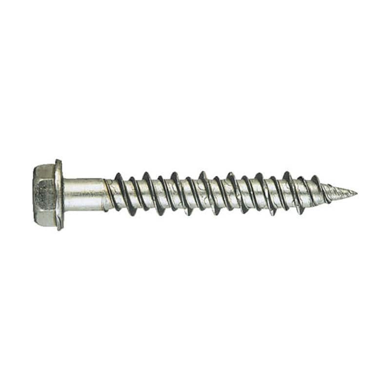 TRUSCO Pレスアンカー 六角頭 スチール 6X35 12本入_