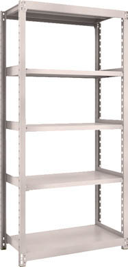 ＴＲＵＳＣＯ　Ｍ２型軽中量棚　８６０Ｘ４５０ＸＨ１８００　５段　単体　ネオグレー＿