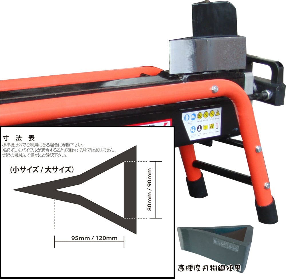 新商品!新型 グラントマト店手動式薪割り機 HLS-12T 12t 自重54ｋｇ シンセイ