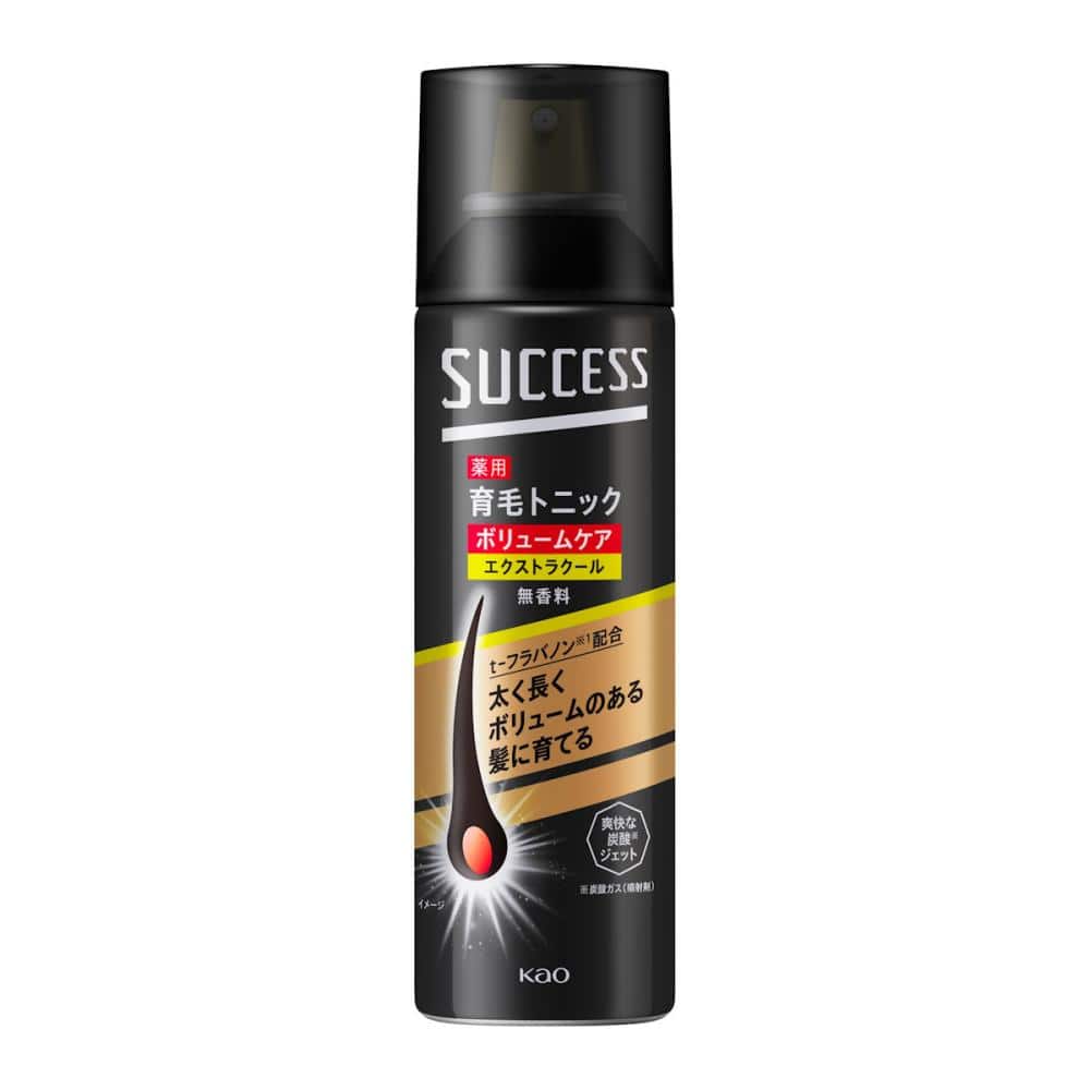 花王 サクセス 薬用育毛トニック ボリュームケア エクストラクール 180g