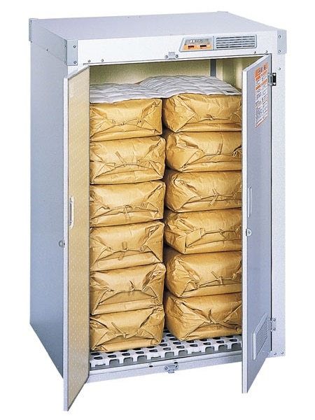 エムケー精工　低温貯蔵庫　マルチクールストッカー　３袋入サイズ　ＭＣ−２５２Ｓ−Ｗ - 1