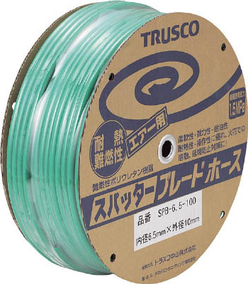 TRUSCO スパッタブレードチューブ 8.5X12.5mm 100m ドラム巻_