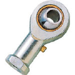 TRUSCO ロッドエンド 給油式 メネジ6mm (2個入) _