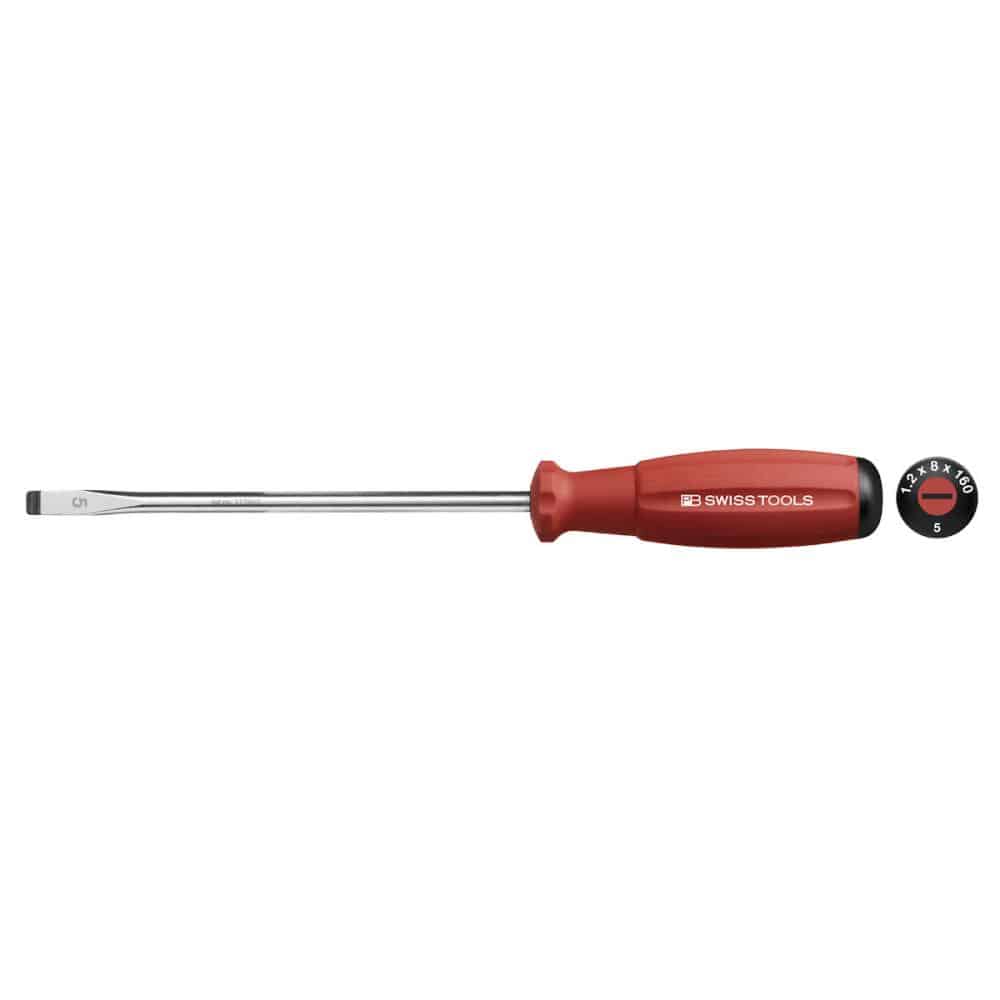 ＰＢ　ＳＷＩＳＳ　ＴＯＯＬＳ　レインボーマイナスドライバー　赤８１００－５－１６０ＲＥ