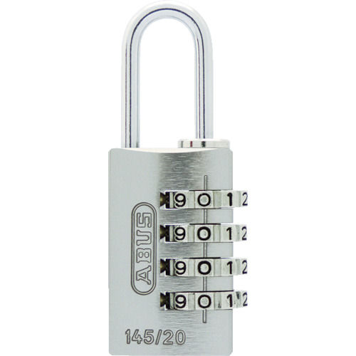 ＡＢＵＳ　ナンバー可変式４段ダイヤル南京錠　１４５－４ｄ　３０　ＳＩ　＿