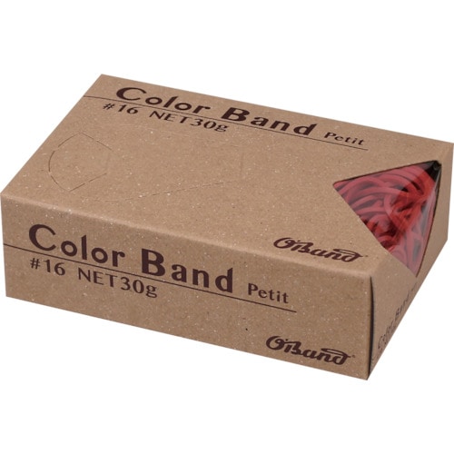 共和　カラーバンド　プチ　３０Ｇ　レッド　＿