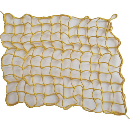 ユタカメイク　多目的カラーゴムネット　イエロー　約５０ｃｍ×約６０ｃｍ　＿