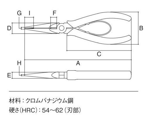 スリーピークス　新サイズラジオペンチ　ＲＰ‐１４０Ｚ‐Ｓ　　