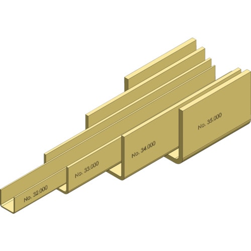 ＨＥＬＭ　ニコ　２１号ガイドレール　１８２０ｍｍ＿