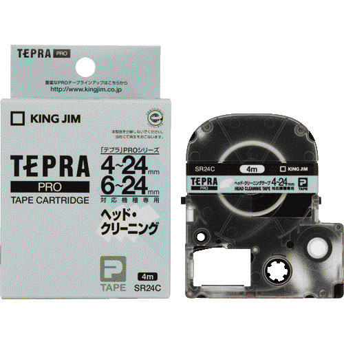 キングジム テプラPROテ-プカ-トリッジ 幅24mm SR24C_