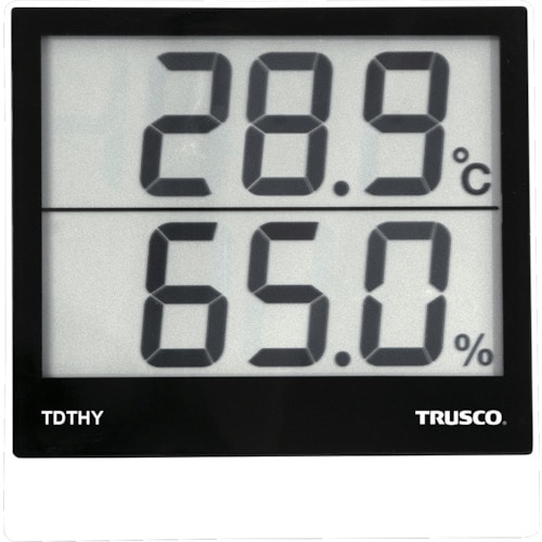 TRUSCO デジタル温湿度計_