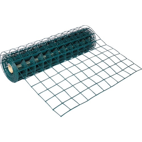 ＴＲＵＳＣＯ　多目的樹脂ネット　グリーン１ｍＸ１０ｍ　目合９３ｍｍＸ９３ｍｍ＿