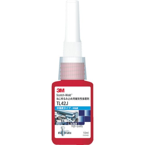 3M Scotch-Weld ねじゆるみ止め用嫌気性接着剤 TL42J 10mL_