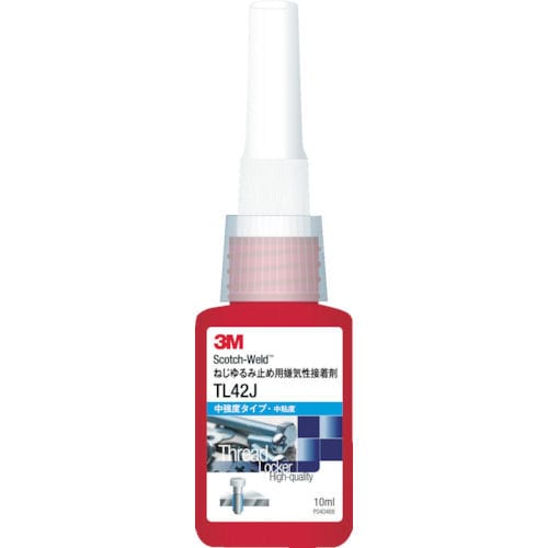 ３Ｍ　Ｓｃｏｔｃｈ－Ｗｅｌｄ　ねじゆるみ止め用嫌気性接着剤　ＴＬ４２Ｊ　１０ｍＬ＿