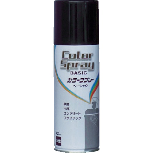 ニッぺ カラースプレー ベーシック 400mL ブラック_