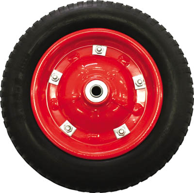 TRUSCO ボンベ台車用車輪 車輪Φ360 HT64 65 66N用_