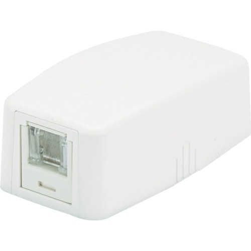 パンドウイット CAT5Eローゼットボックスキット シャッター付き 1個口白_