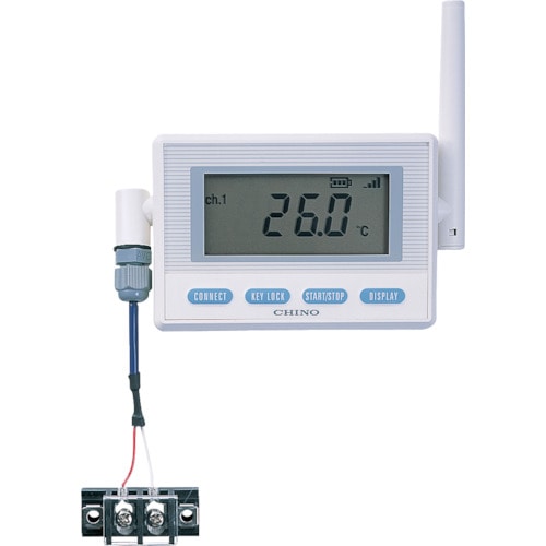 ＣＨＩＮＯ　監視機能付無線ロガー　送信器　温度センサ熱電対　ＡＣ電源　Ｋ熱電対＿