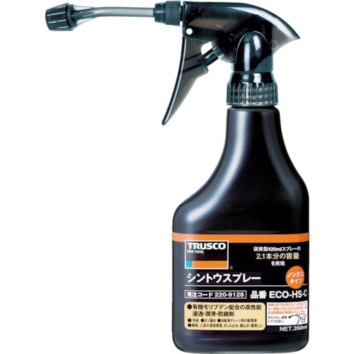 TRUSCO αシントウノンガススプレー ノズル付 350mL_