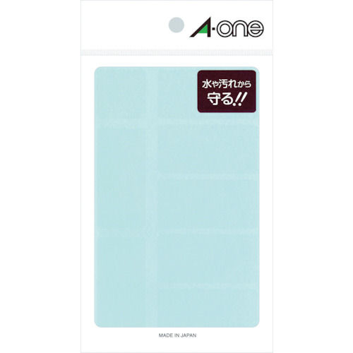 3M エーワン 透明保護ラベル 25×51mm (8枚入)_