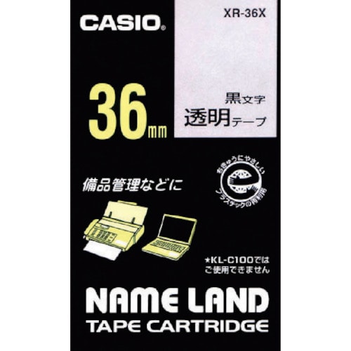カシオ ネームランド用テープカートリッジ 粘着タイプ 36mm_