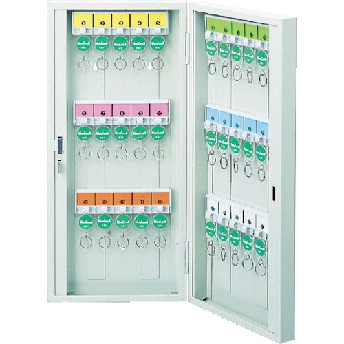 TRUSCO キーボックス ダイヤルキー仕様 ホルダ数30個_