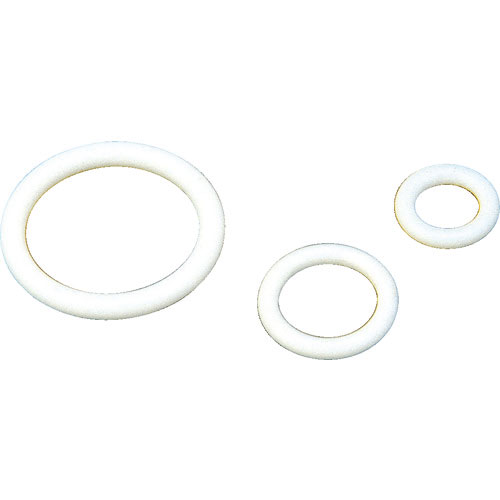 フロンケミカル　フッ素樹脂（ＰＴＦＥ）Ｏリング　Ｐ－６　（１０個入）　ＮＲ０３１４－００１＿