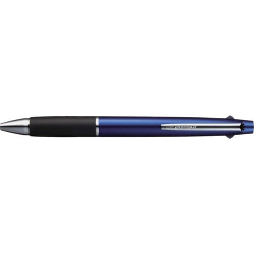 ｕｎｉ　ノック式３色ボールペン０．７ｍｍネイビー＿