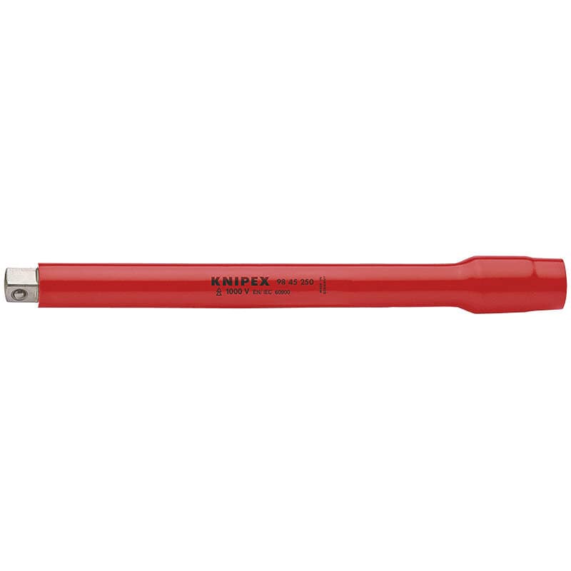 ＫＮＩＰＥＸ　１０００Ｖ　１／２差込　絶縁エキステンションバー　２５０ｍｍ　９８４５－２５０
