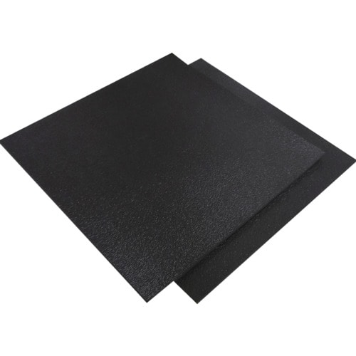 イノアック　カームフレックス　Ｆ－４　黒　１０ｘ１０００ｘ１０００　化粧断ち加工＿＿
